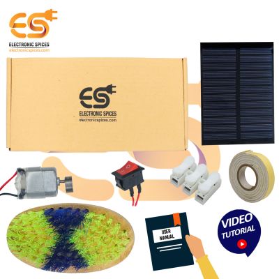 Diy Mini Solar Vibration Motor Kit With Video Tutorial & User Manual